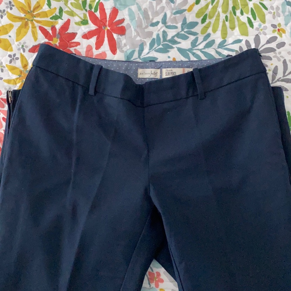 MAISON JULES Charlotte Slim Pencil Pants